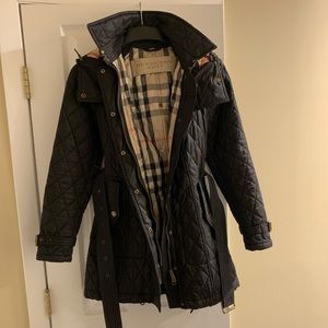 Burberry Finsbridge Long Quilted Coat